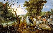 Jan Brueghel The Elder The Entry of the Animals Into Noah Ark Spain oil painting artist